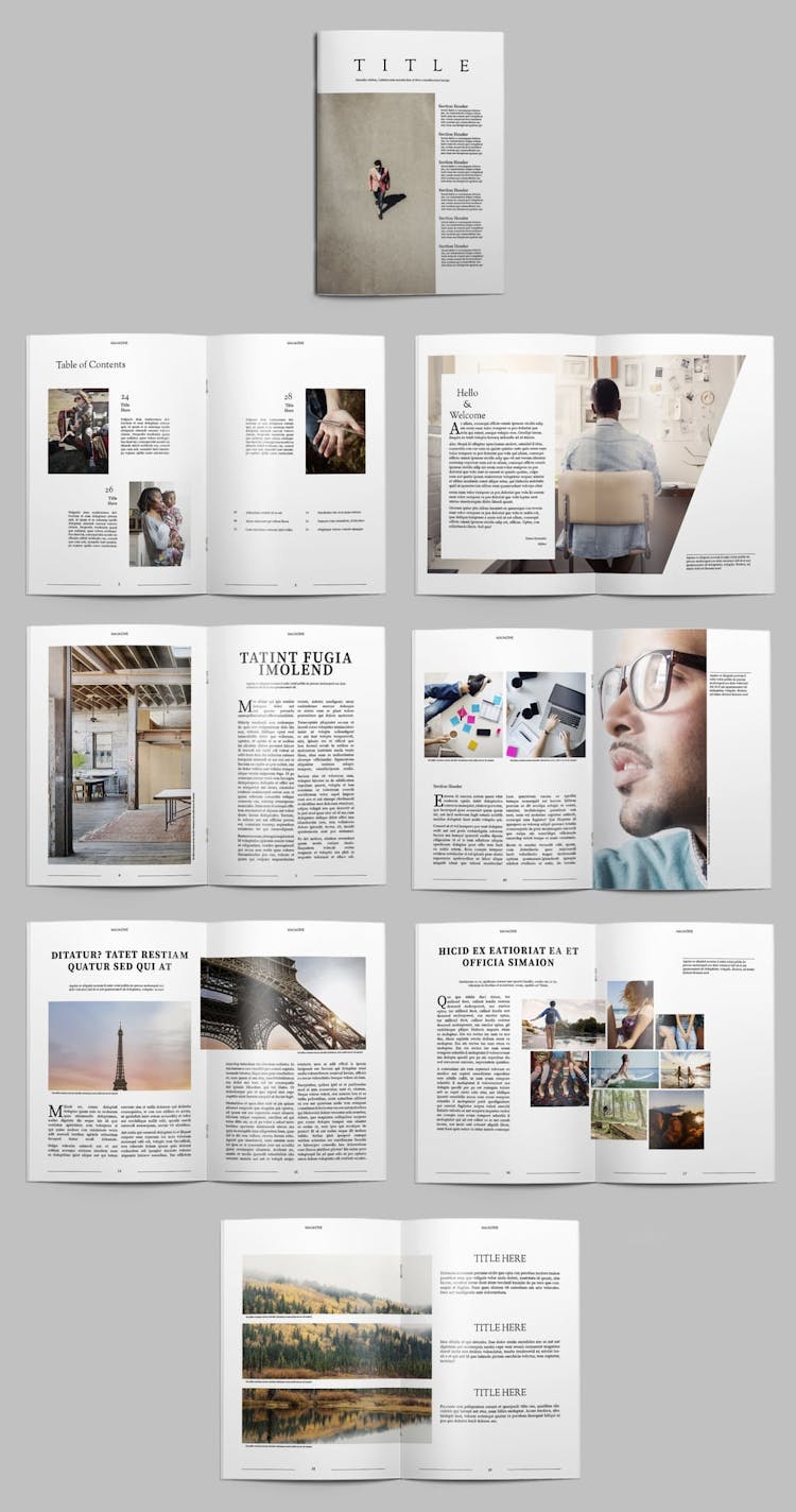 21 Fresh InDesign Templates (and where to find more) – Redokun