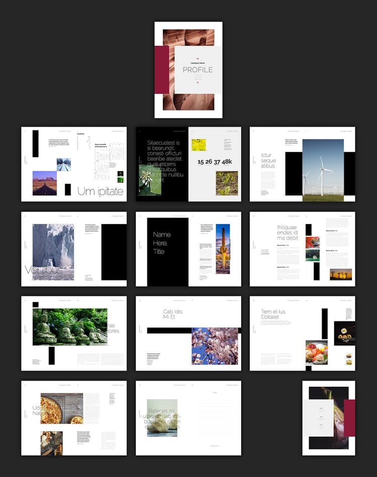 Welp 75 Fresh InDesign Templates (and where to find more) – Redokun PA-57