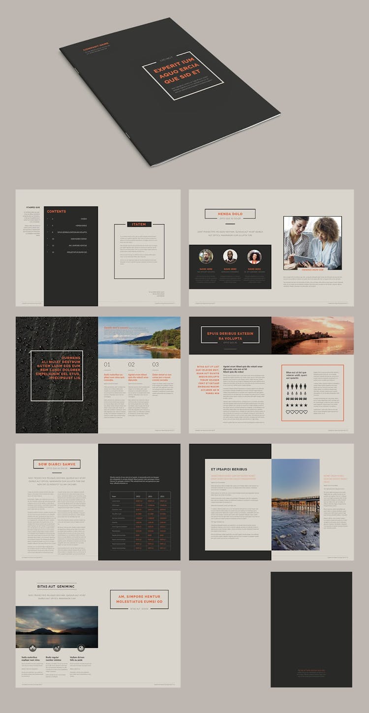 100 Fresh Indesign Brochure Templates Redokun