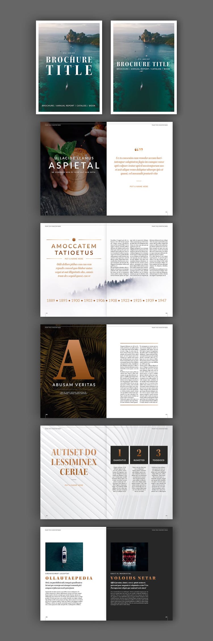 22 Fresh InDesign Brochure Templates – Redokun Intended For E Brochure Design Templates