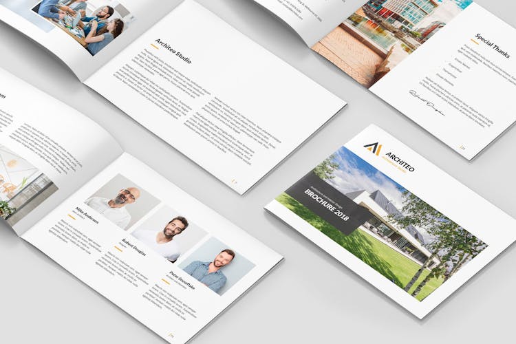 Architecture and Interior Brochure template
