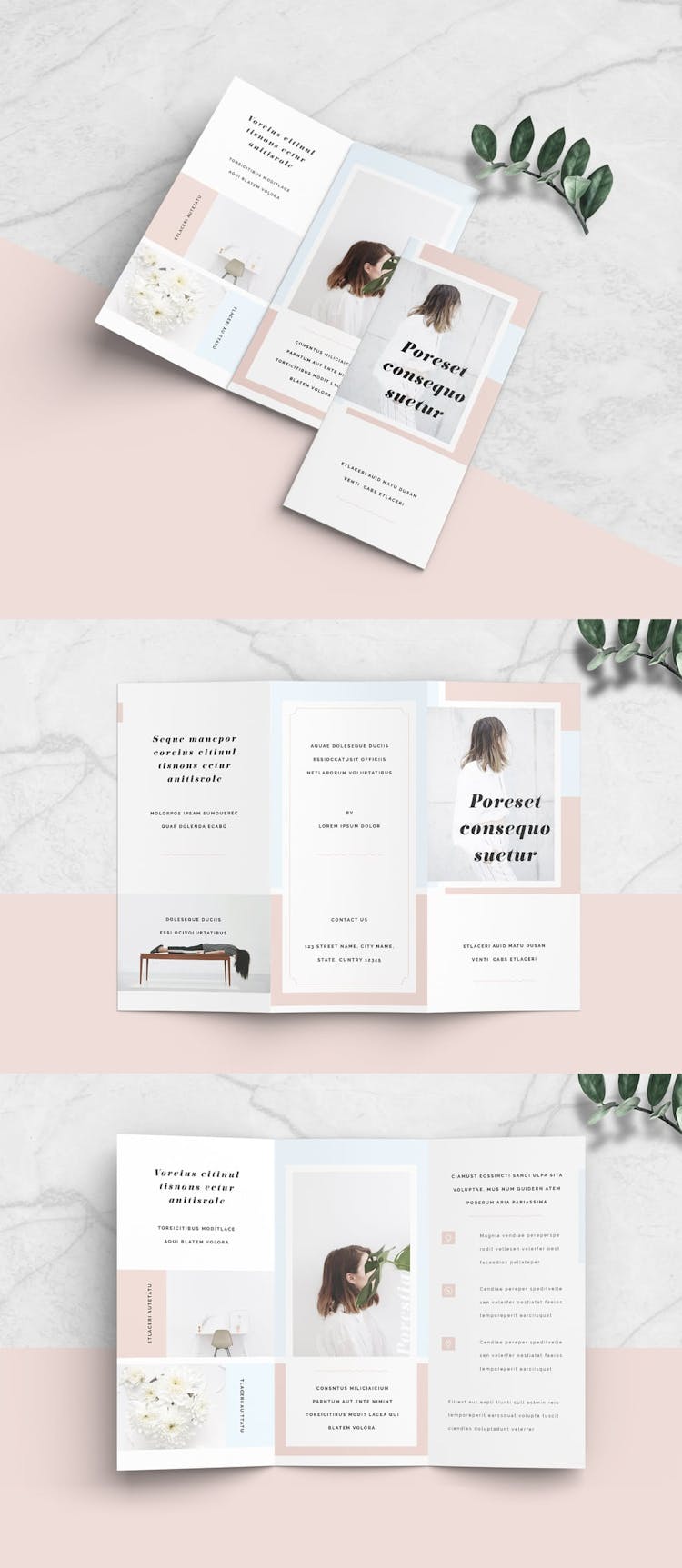 Minimalist Brochure template