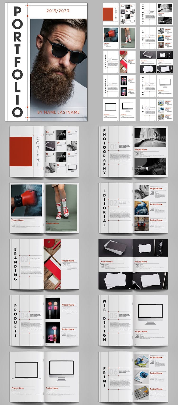 60 Best InDesign Portfolio Templates Redokun 60 Best InDesign Portfolio Templates Redokun