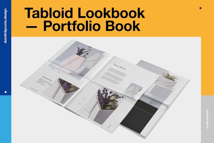 InDesign Portfolio Template Preview