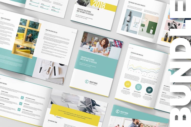 InDesign Portfolio Template Preview